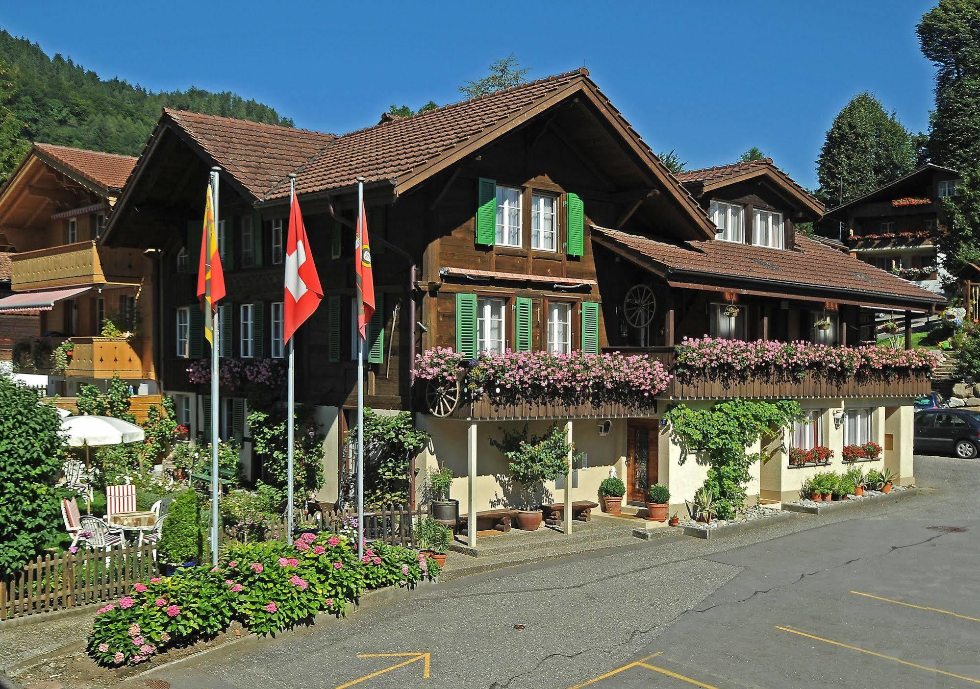 Alpenblick Hotel & Restaurant Wilderswil By Interlaken エクステリア 写真